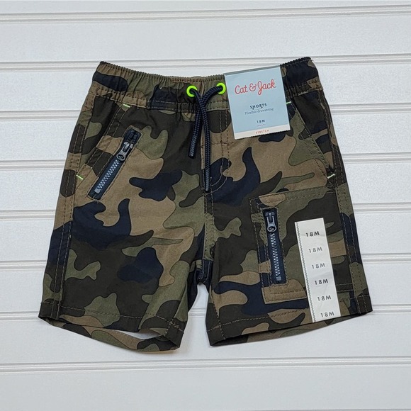 Cat & Jack Bottoms Nwt Cat Jack Quick Dry Camo Shorts Poshmark